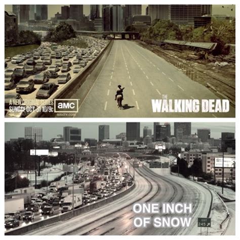 Snowpocalypse The Walking Dead The Walking Dead Meme Twd Memes