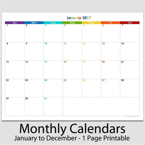 8 X 11 Calendar Template Calendar Printables Calendar Template Free