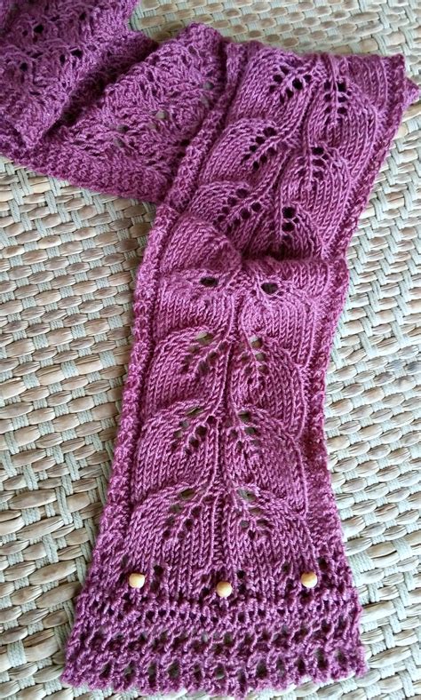 Knit Patterns For Scarves Knitting Patterns