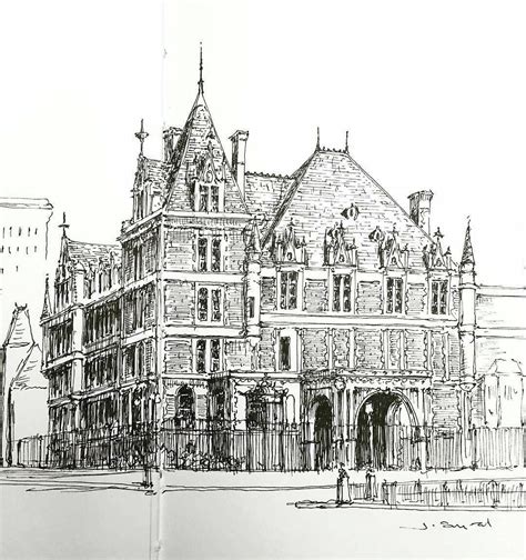 Awesome Architecturedrawing By Jesse Smith Jessespencersmith In His