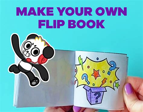 Make Your Own Mystery Box Flip Book Nickelodeon Parents