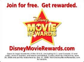 The disney movie rewards program is basically a customer loyalty program which rewards you for doing certain disney related things. Buy Disney Movies, Get Rewards - The BigScreen Cinema Guide