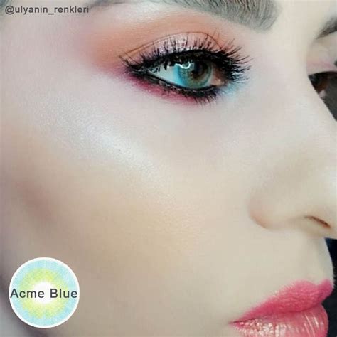 Vcee Acme Blue Colored Contact Lenses | Colored contacts, Contact lenses colored, Lenses