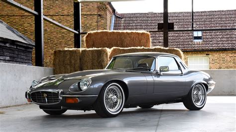 British Firm Unveils Jaguar E Type Restomod With 61 Liter V 12
