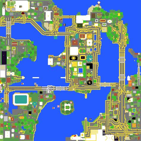 My Big City Map Minecraft Llkaposters