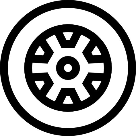 Wheel Free Transportation Icons