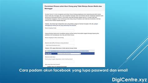 Cara Nak Delete Akaun Facebook How To Permanently Delete A Facebook