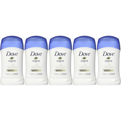 Dove Original Antiperspirant Stick 40 Ml 14 Ounce Pack Of 5