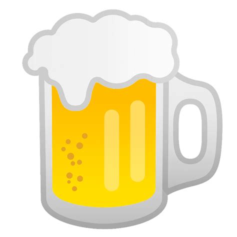 Beer Mug Emoji Clipart Free Download Transparent Png Creazilla
