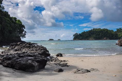 Beach At Manuel Antonio National Park Costa Rica Stock Photo Image
