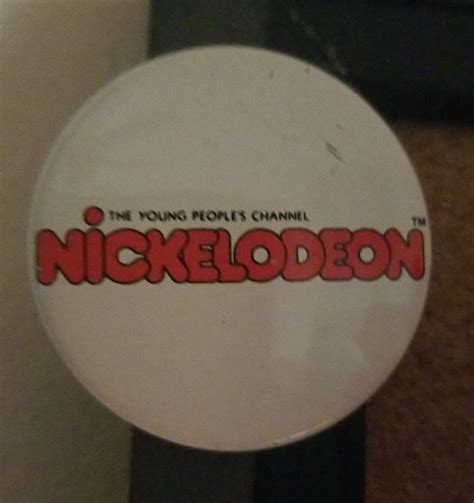 1980s Nickelodeon Logo Pin Nickelodeon Pin Logo Logo