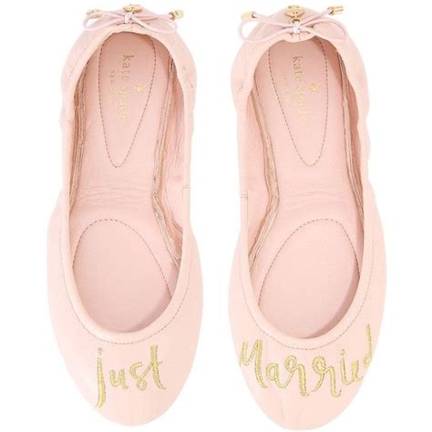 Kate Spade New York Gwen Ballet Flats 150 Liked On Polyvore Featuring Shoes Flats Ballet
