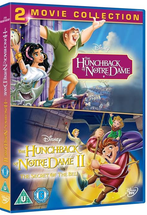 The Hunchback Of Notre Dame 2 Movie Collection Dvd Free Shipping Over