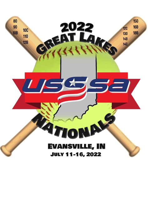 USSSA GREAT LAKES NATIONALS SOFTBALL TOURNAMENT RETURNS TO EVANSVILLE
