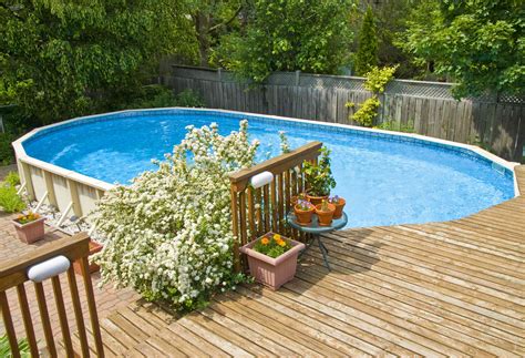 20 Above Ground Pool Deck Ideas On A Budget