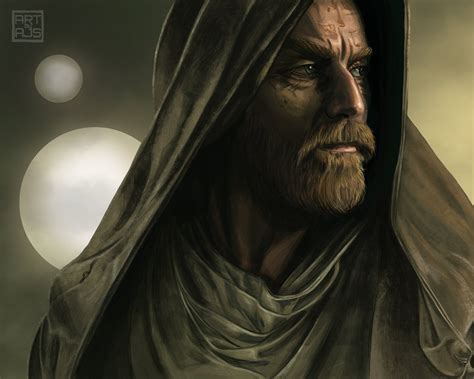 Obi Wan Kenobi Twin Suns Of Tatooine Postcard Etsy Uk