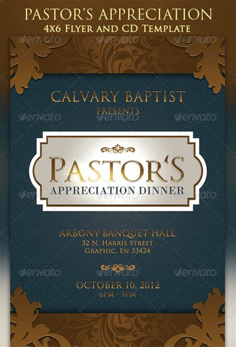 Pastor Anniversary Flyer Template 21 Free And Premium Download