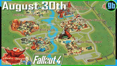 Fallout 4 Nuka World Map Youtube