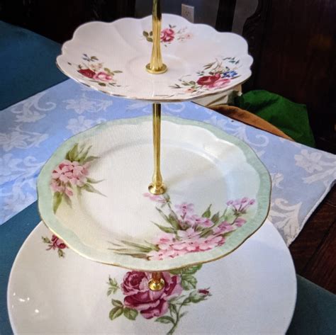 How To Make A Vintage 3 Tier Cup Cake Plate Wedding Stand Diy Kit