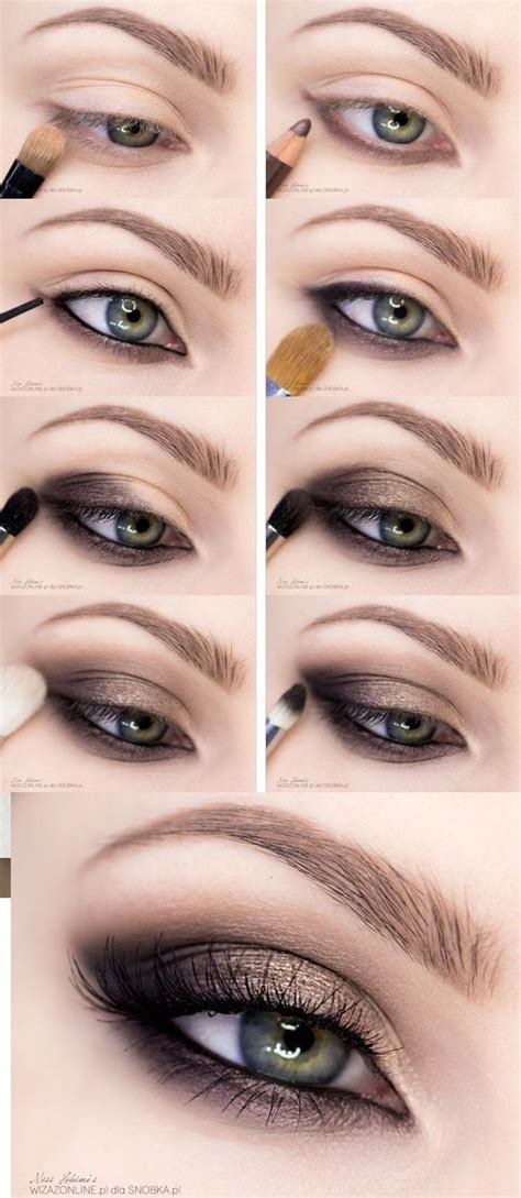 Step By Step Eye Makeup Smokey Eye