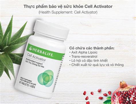 Cell Activator Tăng Cường Hấp Thu Dinh Dưỡng Chống Oxy Hóa