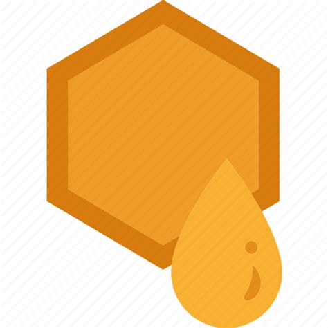 Honey Hexagon Compound Liquid Hive Icon Download On Iconfinder