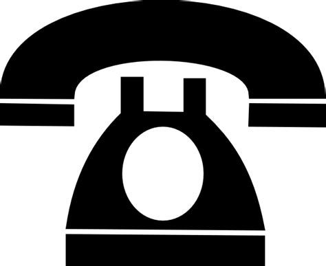 Telephone Icon Clip Art At Clkercom Vector Clip Art Online Royalty