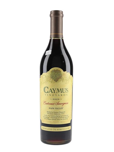 Caymus Cabernet Sauvignon 2020 Lot 133077 Buysell New World Wine