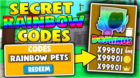 Maybe you would like to learn more about one of these? ALL *NEW* SECRET RAINBOW PET CODES IN SABER SIMULATOR ...