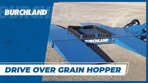 Burchland Drive Over Grain Hopper Youtube
