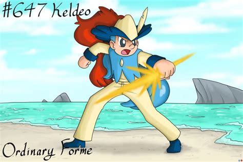 Pokemon Gijinka Project 6471 Keldeo Ord By Jinmugiwara On Deviantart