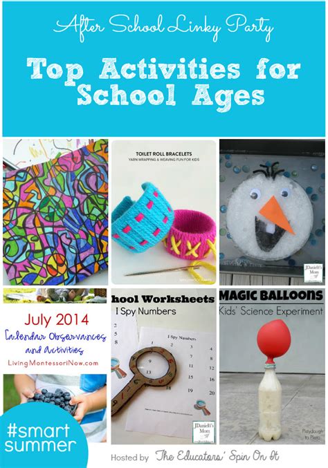 Top Activities For School Ages Featured In Week 27 Of The After School