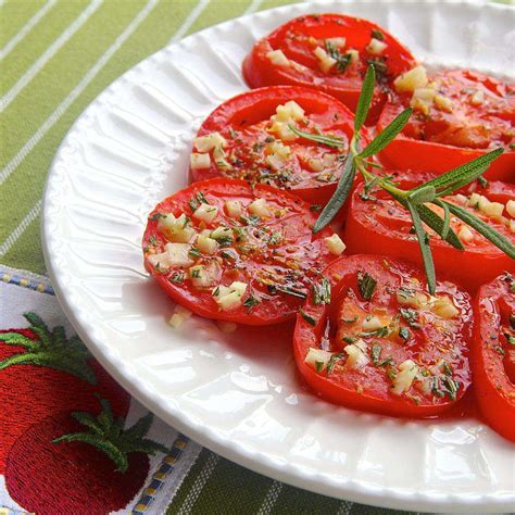 Baked Tomato Slices Recipe