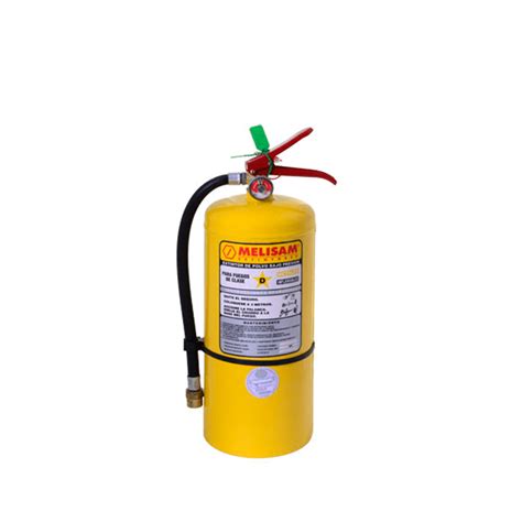 25 Kg Extintor Manual D A Base De Polvo Clase D Melisam Fire Group