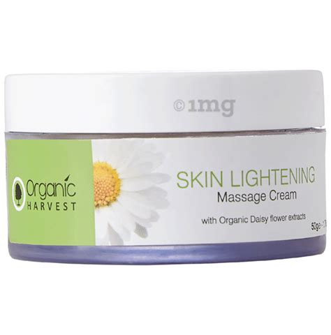 Organic Harvest Skin Lightening Massage Cream Buy Jar Of 500 Gm Cream At Best Price In India 1mg