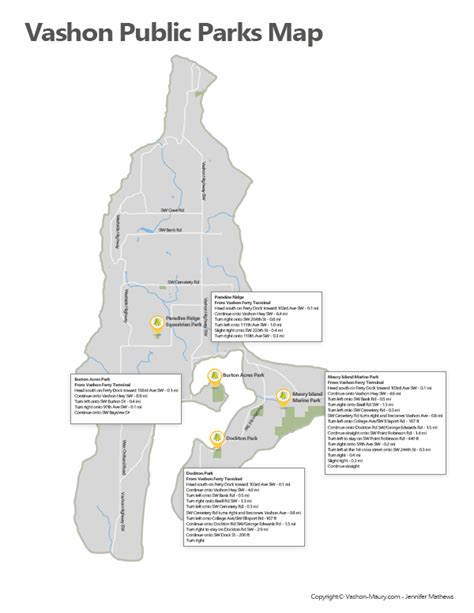 Vashon Island Map Download Or Print Vashon