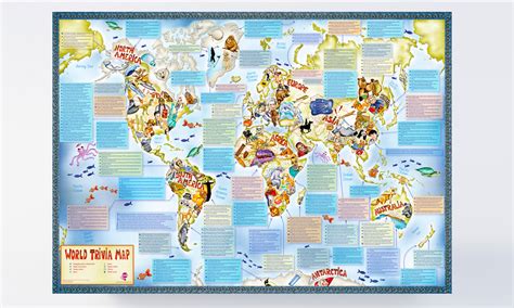 Kids Trivia World Map Groupon Goods