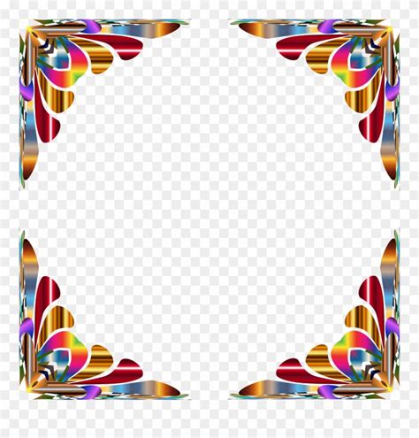 Enter Text Frame Border Design Colorful Borders Design 5f3