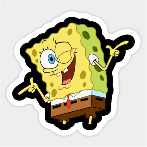 Spongebob Spongebob Sticker Teepublic
