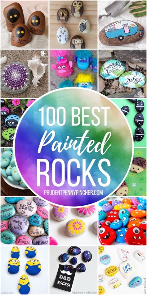 100 Best Painted Rocks Prudent Penny Pincher