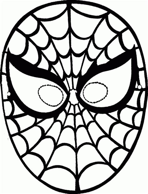 Mask Coloring Pages Coloring Home