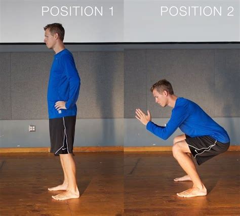 Perfect Squat Form Legs 90 Degree Angle Chest Up Head Up Body