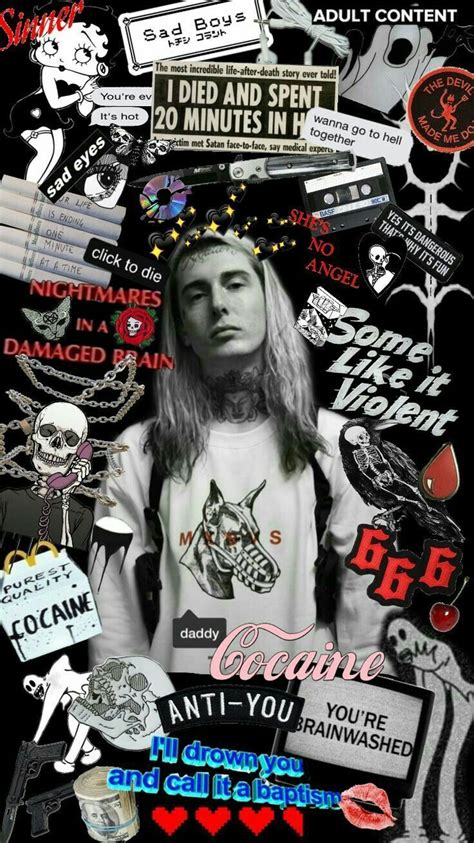 Trash Gang Ghostemane Wallpapers On Wallpaperdog