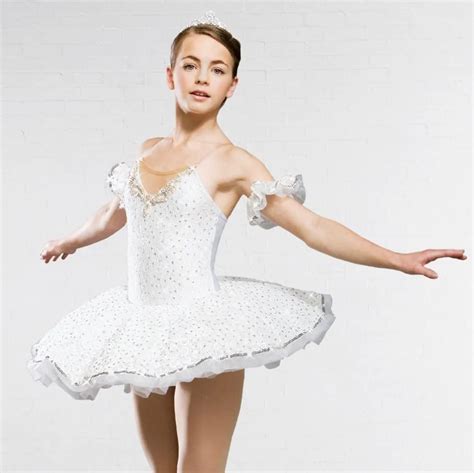 White Ballet Costume Evelily Tantsutarbed Danceshop