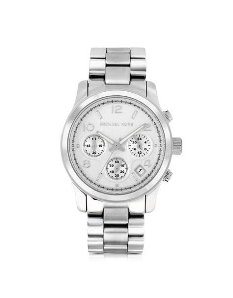 Shop the latest trendy watches when you shop michael kors' newest arrivals. Lyst - Michael Kors Runway Stainless Steel Women'S ...