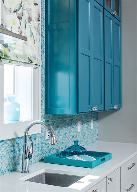 Turquoise Glass Kitchen Cabinets Brandonfranqui