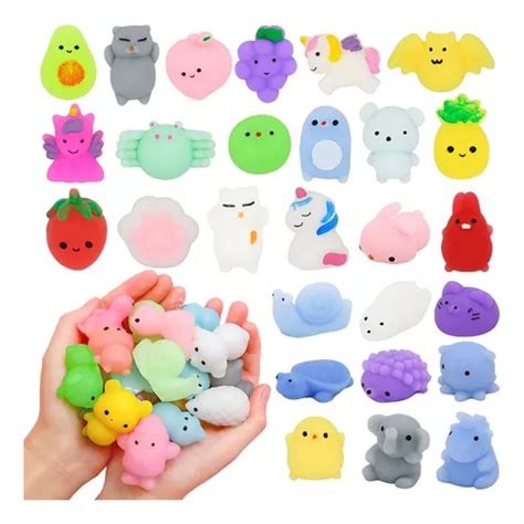 100 Escuichi Squishy Barato Kawaii Antiestres Mochi Juguete Cuotas