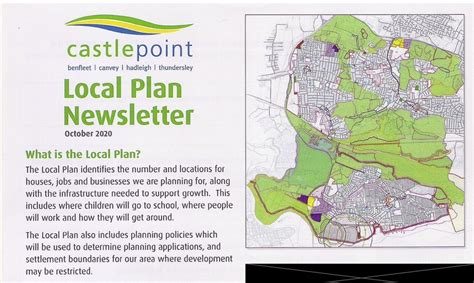 Castle Point Local Plan 2018 2033 Modern Hadleigh And Thundersley
