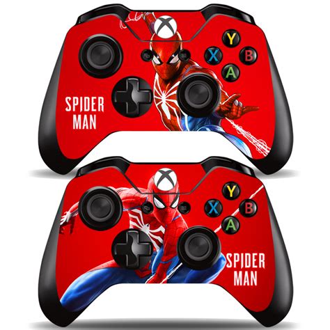 Spider Man Marvel Vinyl Skin Sticker Decal For Xbox One Controllers