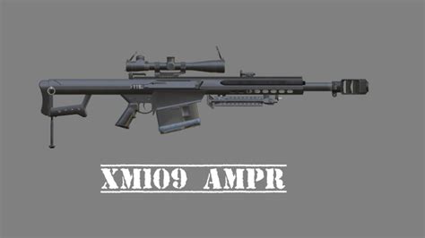 Barrett Xm109 Ampr Gta5